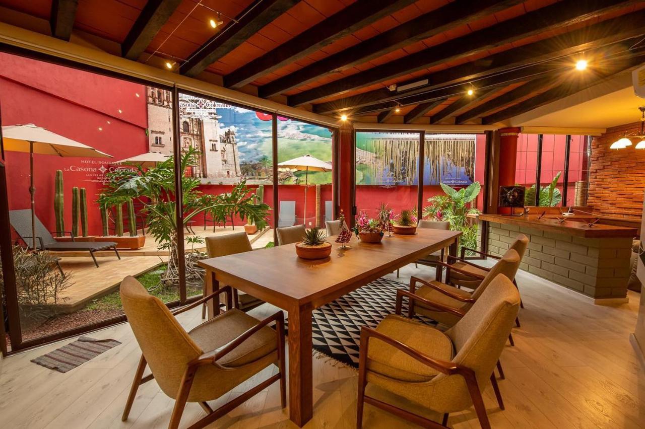 Отель La Casona Colorada San Felipe Del Agua Oaxaca Экстерьер фото